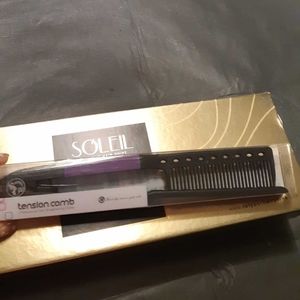 Soleil metallic rose gold flat iron professional solid ceramic flat iron